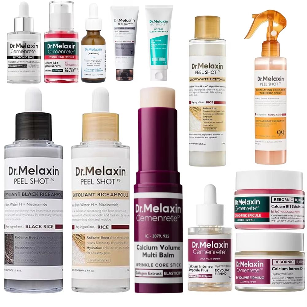 White and Black Rice Ampoule Exfoliation Essence Multi - Purpose Eye Bag Stick Cream Deep Cleansing Pore Facial Cleanser Skin Care - MacroPanora