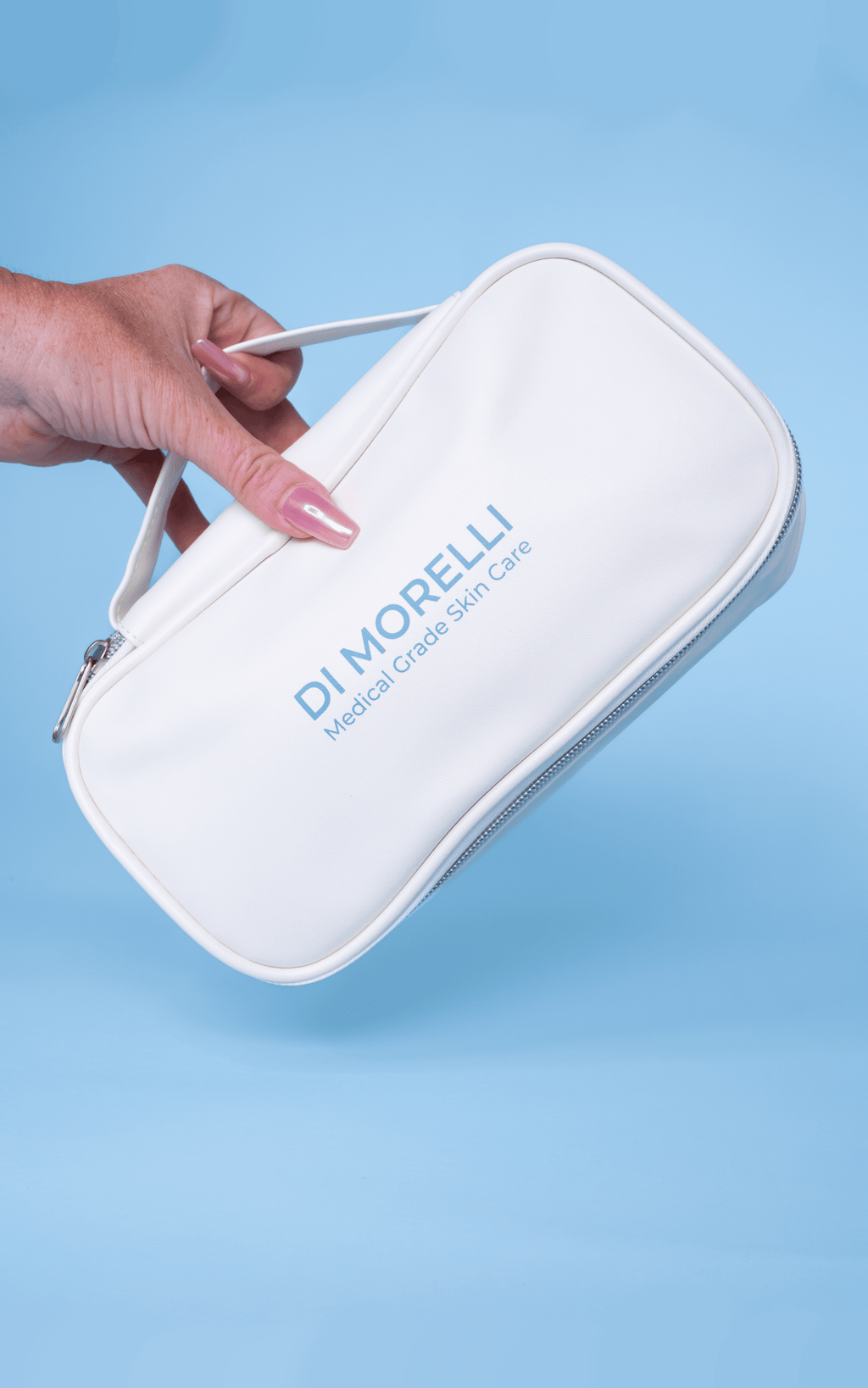 White Cosmetic Bag - MacroPanora