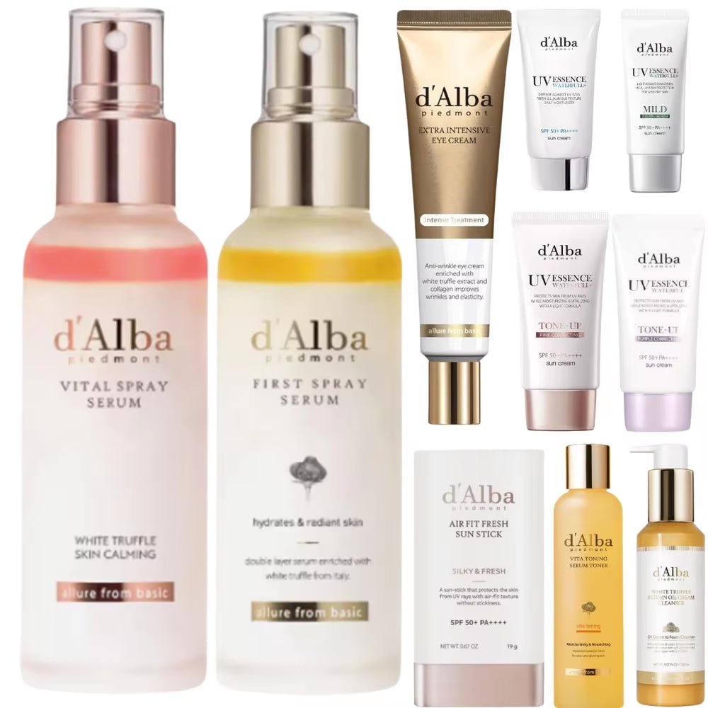 White Truffle Initial Mist Facial Moisturizer SPF50+ Sun Stick Moisturizing Aromatic Initial Mist Face Toner Korean Skin Care - MacroPanora