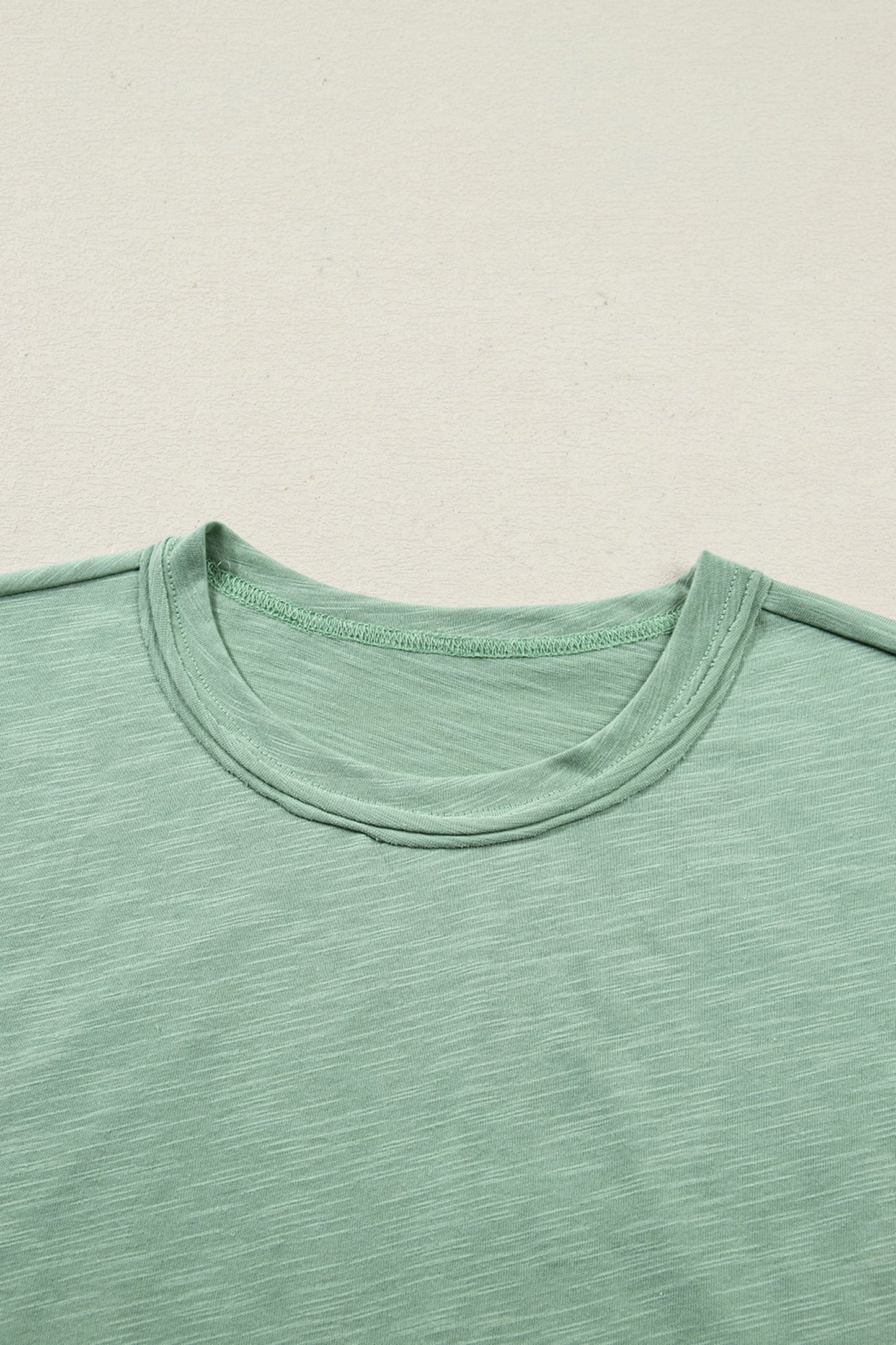 Women's Cuffed Tee & Drawstring Pants Set - Stylish & Comfy Outfit - MacroPanora