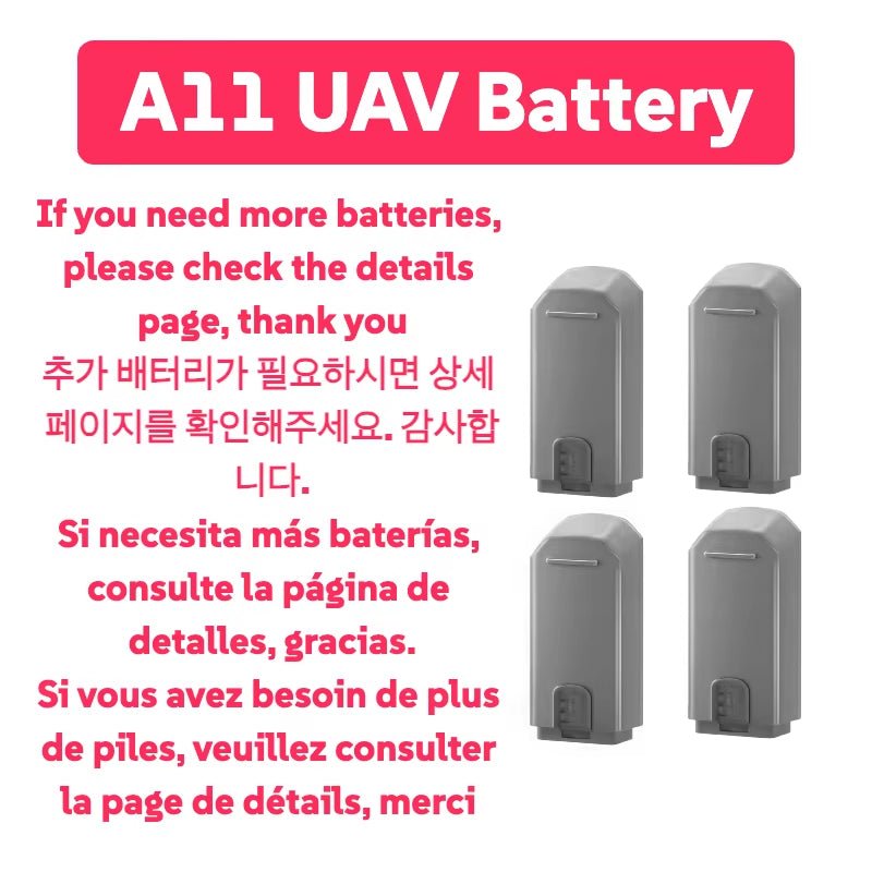 Xiaomi A11 Mini Drone 4K Professional 8K Dual Camera 5G WIFI FPV Obstacle Avoidance UAV Brushless RC Quadcopter Kids Toys - MacroPanora