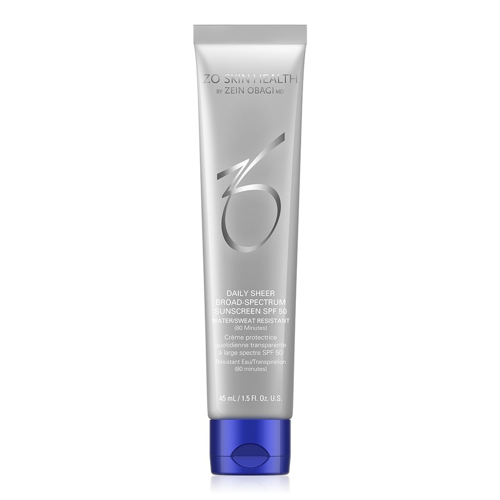 ZO Skin Health Daily Sheer Broad Spectrum SPF 50 - Non-Tinted Mineral Sunscreens | MacroPanora